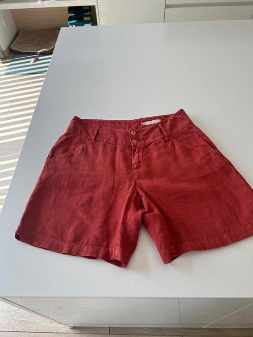 Toffe linnen short/ Xandres/ maat 40/ €15, Kleding | Dames, Overige Dameskleding, Ophalen of Verzenden
