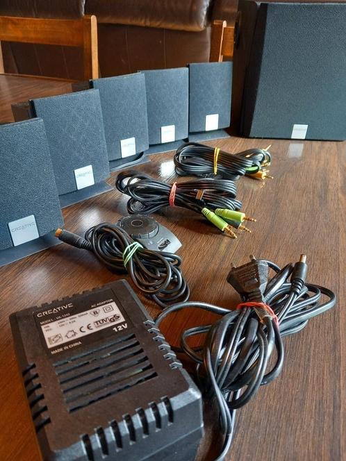 geluidsboxen, Audio, Tv en Foto, Luidsprekerboxen, Zo goed als nieuw, Complete surroundset, Ophalen