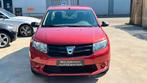 Dacia Logan 1.2Benzine 2015 146.xxxkm/Parkeersensor,Garantie, Auto's, Dacia, Voorwielaandrijving, Stof, Zwart, Logan