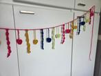 Gehaakte veelkleurige slinger 4m60, Ophalen of Verzenden, Nieuw