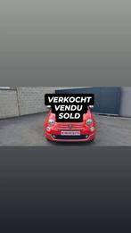 Fiat 500C 1.2i Pop CABRIO AIRCO- NAVI-PARK SENSOR -BT, 4 zetels, Gebruikt, 4 cilinders, Cabriolet