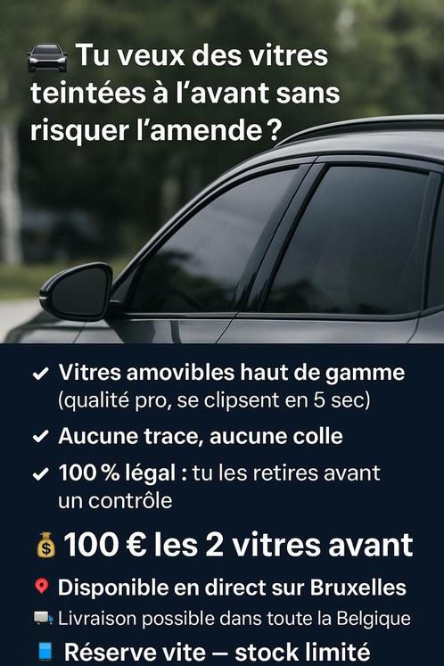 Vitre teinte amovible, Auto diversen, Dakdragers, Nieuw, Ophalen of Verzenden