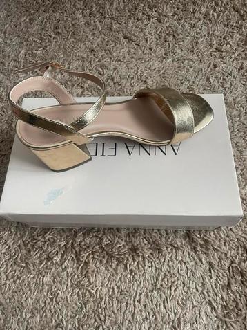 Anna Field sandalen goud/beige – maat 39 – Nieuw in doos beschikbaar voor biedingen