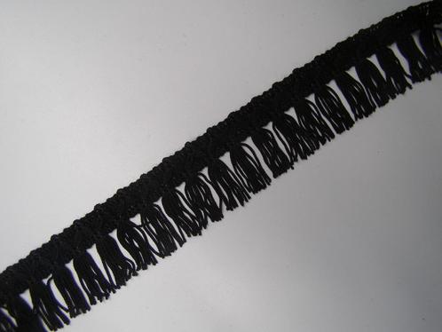 Ruban de floches noir : lot de 50 mètres, Hobby & Loisirs créatifs, Couture & Fournitures, Neuf, Ruban, Bande ou Élastique, Enlèvement ou Envoi