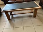 Massief eiken salontafel, Ophalen, Zo goed als nieuw, X, X