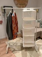 RIGGA IKEA kledingrek + opbergvakken, Ophalen, Zo goed als nieuw