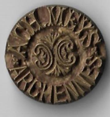 Unieke oude stempel ACH. MEYS * ARCHENNES * beschikbaar voor biedingen