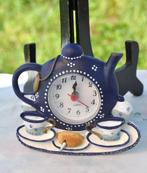 petite horloge decoratice de cuisine forme cafetière, Huis en Inrichting, Ophalen of Verzenden, Gebruikt, Wandklok