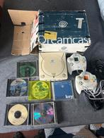 Sega dreamcast-console+joysticks+games, Games en Spelcomputers, Spelcomputers | Sega, Gebruikt, Met games, Met 2 controllers, Ophalen of Verzenden