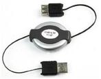 Câble de couple USB-A mâle/USB-A femelle extensible, longueu, Utilisé, Enlèvement ou Envoi