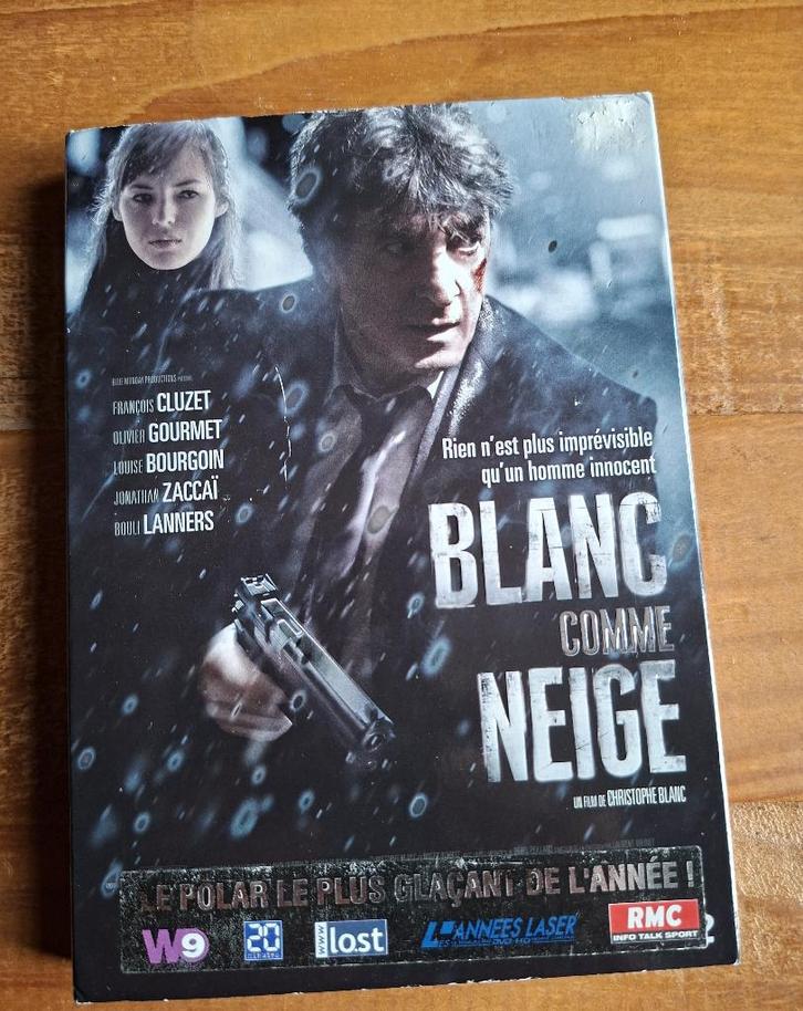 Blanc comme neige - François Cluzet, CD & DVD, DVD | Thrillers & Policiers, Utilisé, Autres genres, Enlèvement ou Envoi