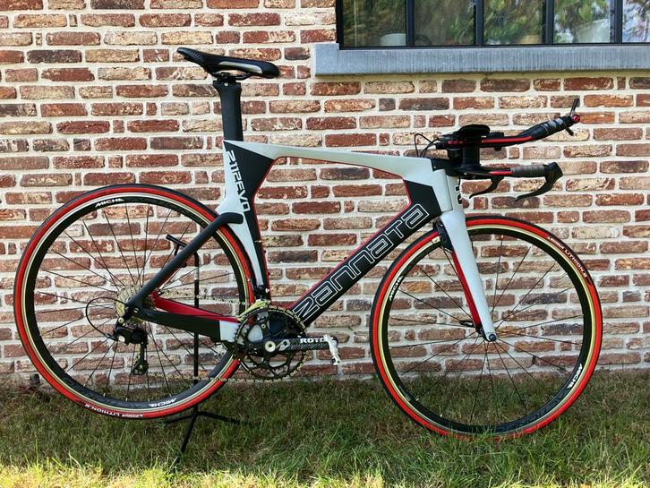Tijdritfiets Zannata Z112 EVO, Fietsen en Brommers, Fietsen | Racefietsen, Zo goed als nieuw, Heren, Overige merken, Meer dan 20 versnellingen