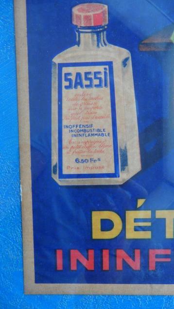 Reclame affiche Sassi  1930 beschikbaar voor biedingen