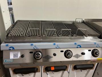 Gril à gaz en pierre de lave - 1200 mm beschikbaar voor biedingen