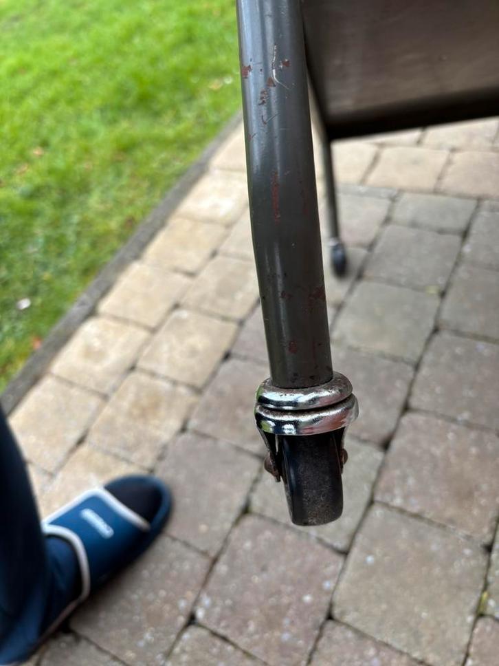 Desserte ou servante attelier, Maison & Meubles, Tables | Dessertes, Comme neuf, Métal, Enlèvement