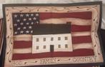 Vintage Amerikaanse vlag door Cindy Shamp