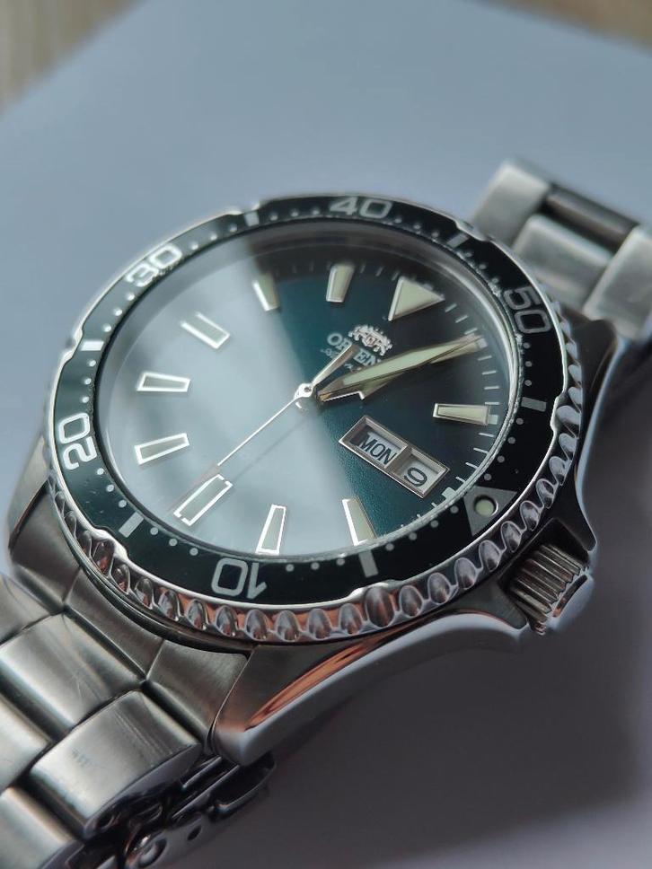 Orient Kamasu "Sports" Duikhorloge - Automaat - Uit Japan, Handtassen en Accessoires, Horloges | Heren, Gebruikt, Polshorloge