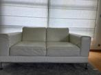 IKEA ARILD ZETEL wit leder 2- zit, Huis en Inrichting, Ophalen, Gebruikt, 150 tot 200 cm, Tweepersoons