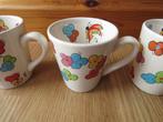 3 superbes mug tasses motifs fleur et papillons, Comme neuf, Tasse(s) et/ou soucoupe(s), Enlèvement ou Envoi