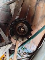 Wiel van tuingereedschap, Ophalen