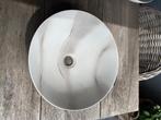 Looox ceramic raw 40cm calacatta opbouw waskom, Doe-het-zelf en Bouw, Sanitair, Ophalen, Zo goed als nieuw, Steen, Wastafel