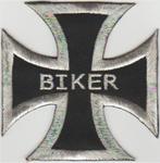 Iron Cross Biker stoffen opstrijk patch embleem #6, Motoren, Verzenden, Nieuw