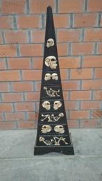 driehoek kast - Decoratieve skeletten - deels verf/gesneden, Ophalen, Minder dan 50 cm, Gebruikt, 5 laden of meer