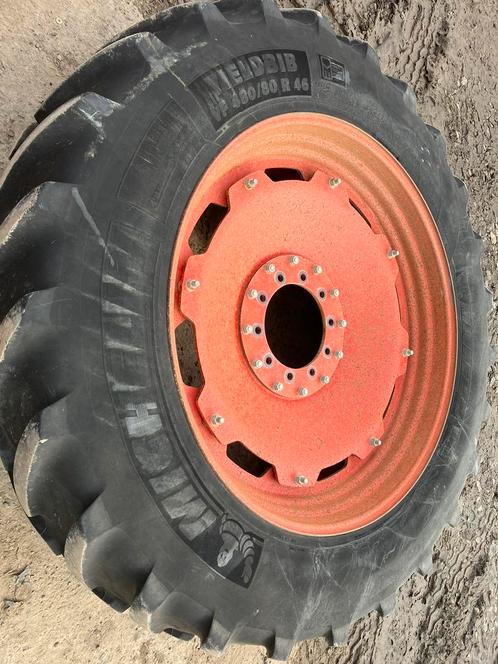 Wielen 480/80r46 & 420/90r30, Zakelijke goederen, Landbouw | Onderdelen | Banden, Velgen en Assen, Ophalen