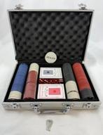 Pokerset 200 chips poker koffer blackjack, Hobby en Vrije tijd, Verzenden, Zo goed als nieuw