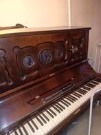 Piano de collection Allemand Hölling & Spangenberg (1875), Musique & Instruments, Brillant, Brun, Enlèvement, Utilisé