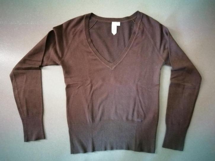 Trui van Garcia, Kleding | Dames, Truien en Vesten, Gedragen, Maat 38/40 (M), Bruin, Ophalen of Verzenden
