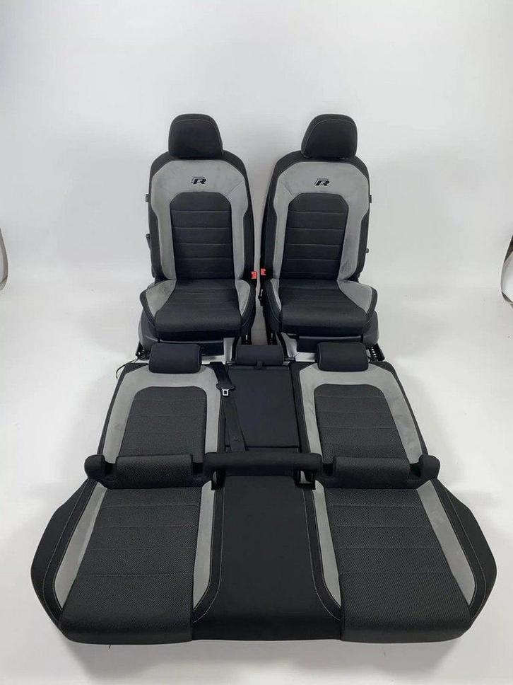 Interieur VW Golf 7 R Stof /Alcantara Zwart/Grijs, Auto-onderdelen, Overige Auto-onderdelen, Gebruikt, Ophalen of Verzenden