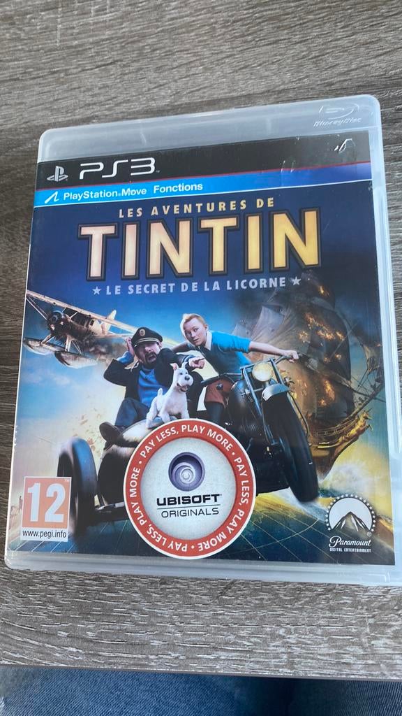 Les Aventures de Tintin : Le Secret de la Licorne, Games en Spelcomputers, Games | Sony PlayStation 3, Zo goed als nieuw, Avontuur en Actie