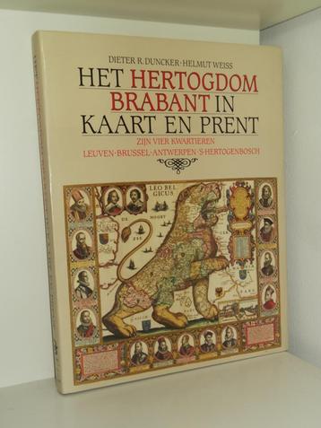 Het hertogdom Brabant in kaart en prent beschikbaar voor biedingen