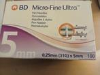Insuline pennaalden Bd microfine 31G, Diversen, Ophalen, Nieuw