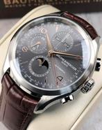 Baume en Mercier Clifton, Ophalen, Zo goed als nieuw, Staal, Leer
