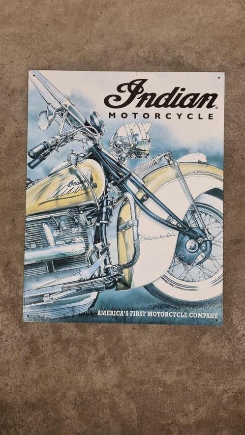 indian motorcycle reclame bord, Motoren, Accessoires | Overige, Nieuw, Ophalen of Verzenden
