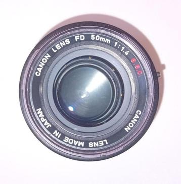 CANON FD 50 mm f/ 1.4 S.S.C. beschikbaar voor biedingen