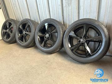 7mm! Originele Audi Q3 SQ3 F3 83A 19 inch zwarte rotor velge, Auto-onderdelen, Banden en Velgen, 19 inch, Gebruikt, Banden en Velgen