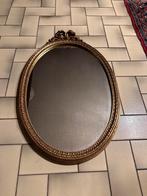 Miroir ancien, ovale et doré, Antiquités & Art, Antiquités | Miroirs, Enlèvement ou Envoi