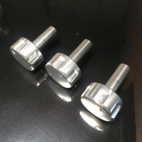 MGF MG TF aluminium verwarmingsknoppen set nieuw MGTF MG F, Auto-onderdelen, Dashboard en Schakelaars, MG, Nieuw, Ophalen of Verzenden