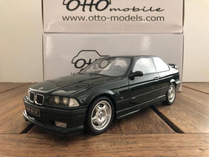 Ottomobile BMW E36 M3 GT British Racing Green (Nieuw), Hobby en Vrije tijd, Modelauto's | 1:18, Nieuw, Auto, OttOMobile, Ophalen of Verzenden