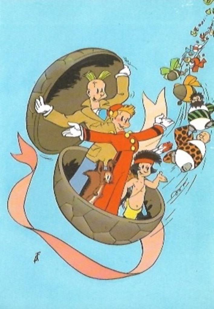 Spirou ansichtkaarten, Verzamelen, Postkaarten | België, Ongelopen, 1980 tot heden, Verzenden