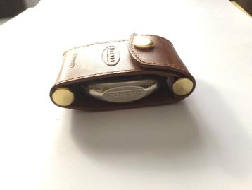 Dalvey Travel clock, leather brown beschikbaar voor biedingen