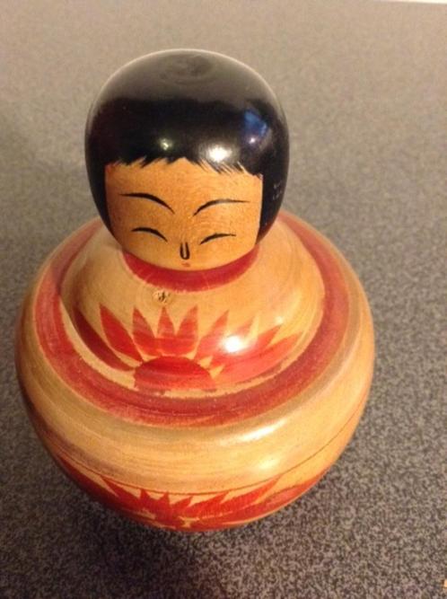 Kokeshi - Traditionele Japanse houten pop / 16, Antiek en Kunst, Antiek | Speelgoed, Ophalen