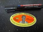 Sticker atleet Miel Puttemans landbouwdagen Mechelen, Ophalen of Verzenden, Zo goed als nieuw, Sport