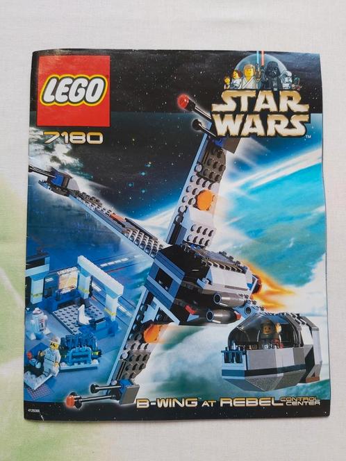 Lego Star Wars - B-wing at rebel control center - 7180, Verzamelen, Star Wars, Zo goed als nieuw, Ophalen of Verzenden