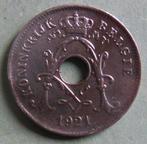 1921 10 centimen NL Albert 1er, Timbres & Monnaies, Enlèvement ou Envoi, Monnaie en vrac, Métal