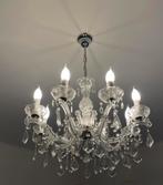Kroonluchter - retro-modern, Huis en Inrichting, Lampen | Kroonluchters, Ophalen, Zo goed als nieuw, Glas, Klassiek design
