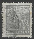 Brazilie 1947/1955 - Yvert 466 - Staalindustrie (ST), Timbres & Monnaies, Timbres | Amérique, Affranchi, Envoi